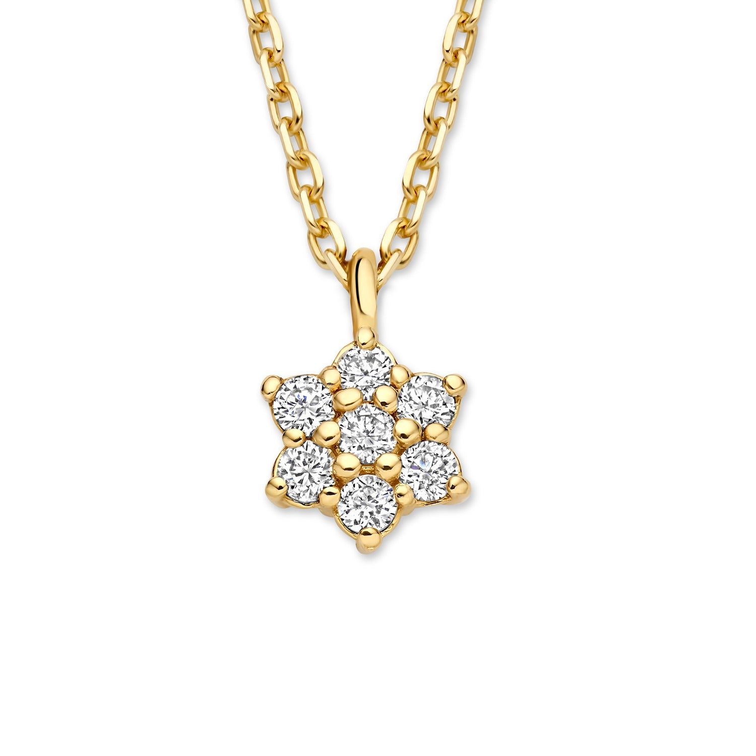 Isabel Bernard De La Paix Romee Necklace With Diamonds 0.07 Carat IBD350034