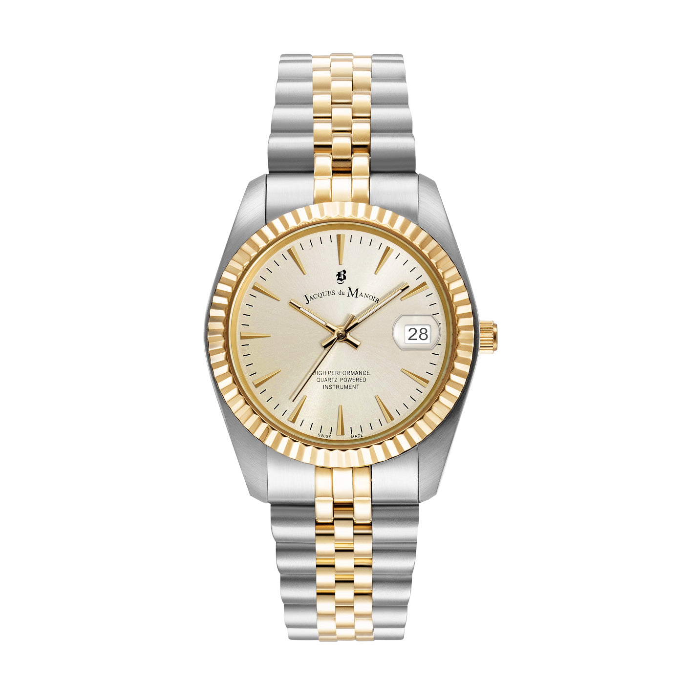 Jacques du Manoir Inspiration Classic Gold Watch JWG02202