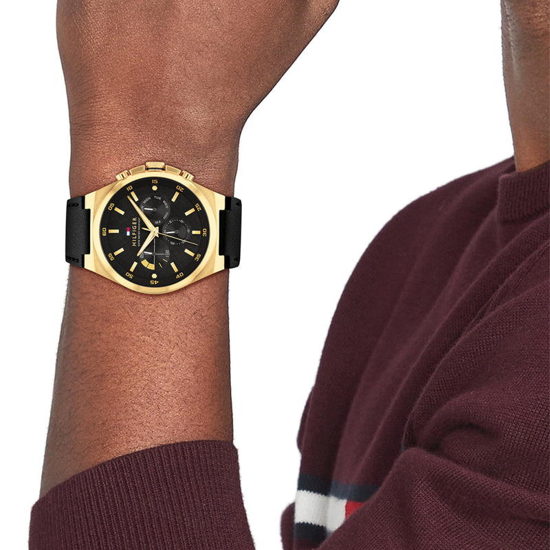 Tommy Hilfiger Dexter Hommes Montre Noir TH1792086-zoom-