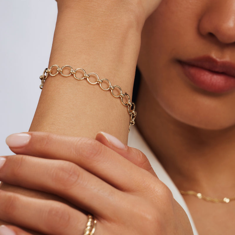 Isabel Bernard Belleville Bracelet Or 14 carats IB320136-zoom-