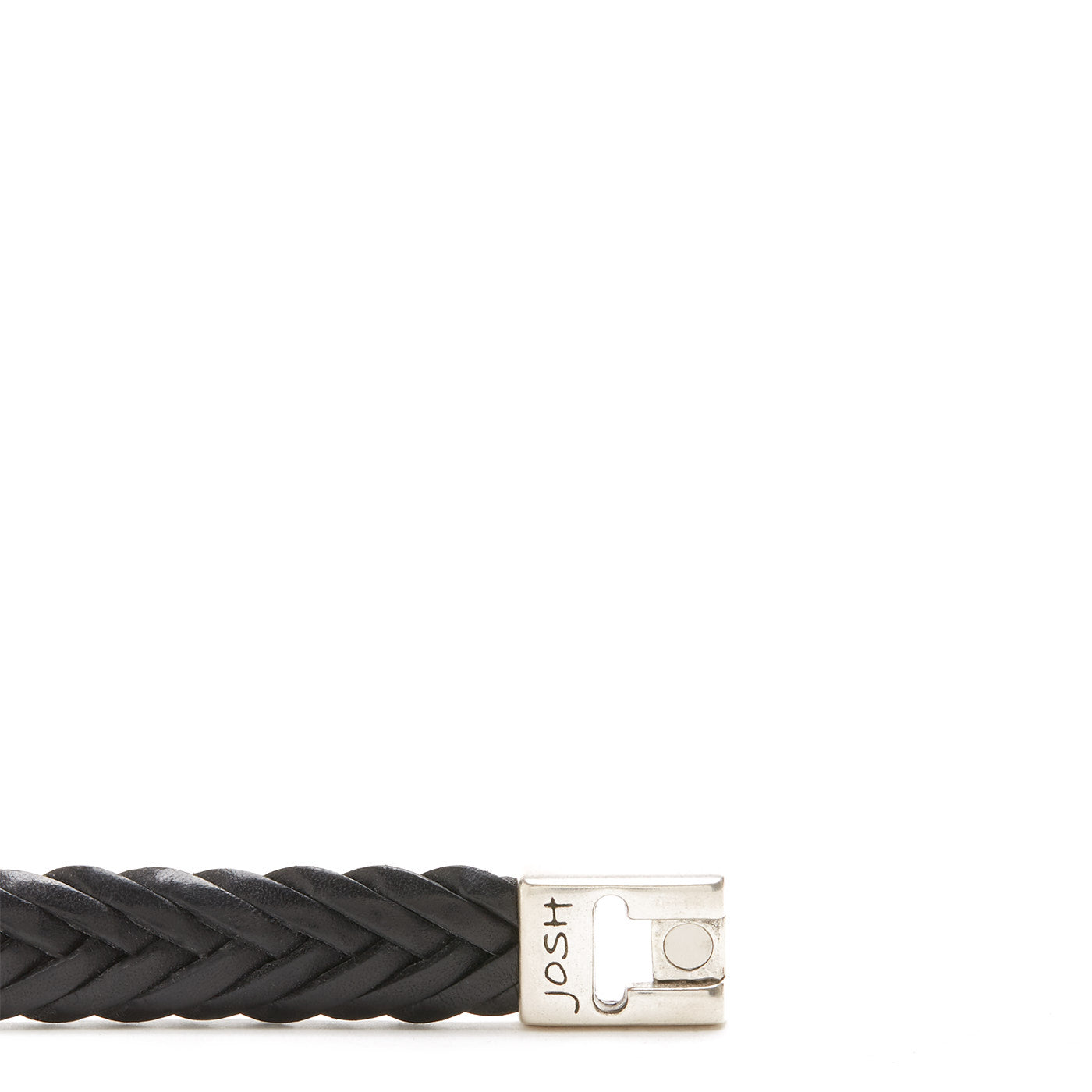 Josh Armband Heren Zwart 24001-BRA-ZW (19.50 cm)