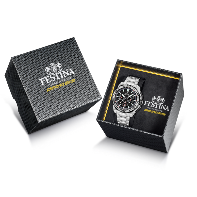 Festina Chrono Bike Montre Homme Noire F20724/7-zoom-