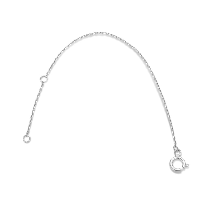 Isabel Bernard Saint Germain Femmes Rallonge de collier Or blanc 14 carats IB340129-zoom-