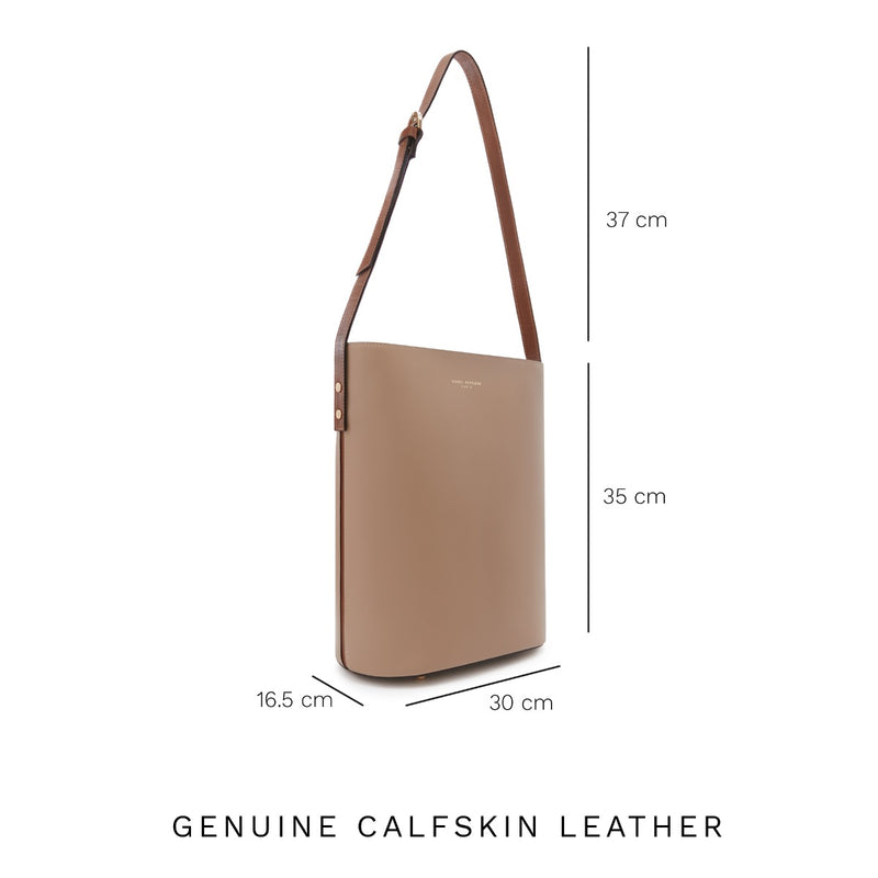 Isabel Bernard Honoré Sac à Bandoulière Taupe IB25085-378-zoom-