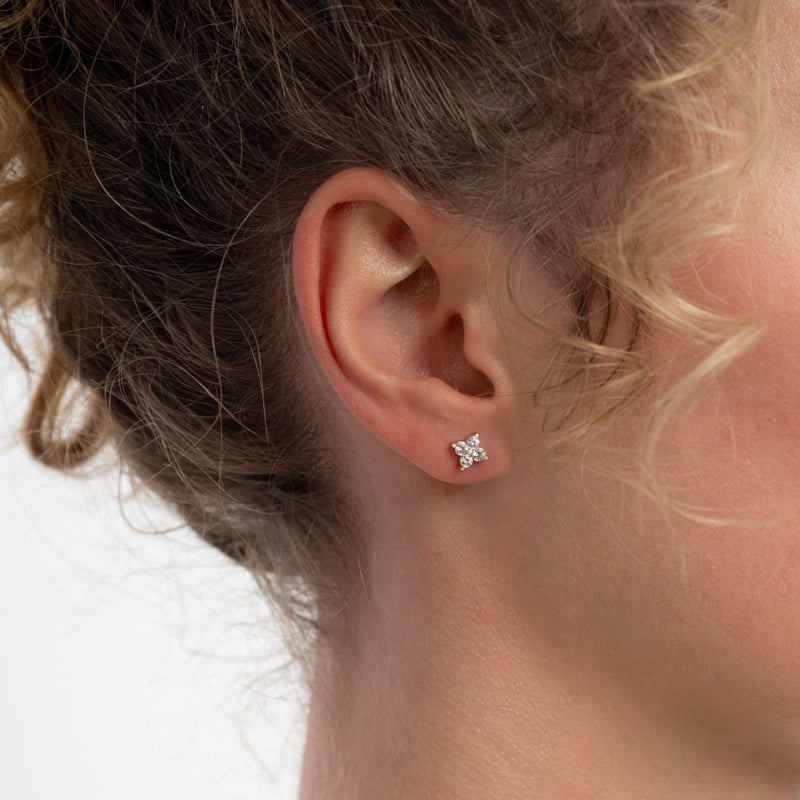 Isabel Bernard Le Marais Audrey Boucles d’oreilles en Or 14 Carats IB360290-zoom-