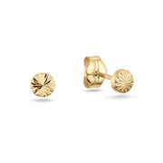 Jackie Gold Soleil Clous D'Oreilles En Or 14 Carats 585 JKE25.523