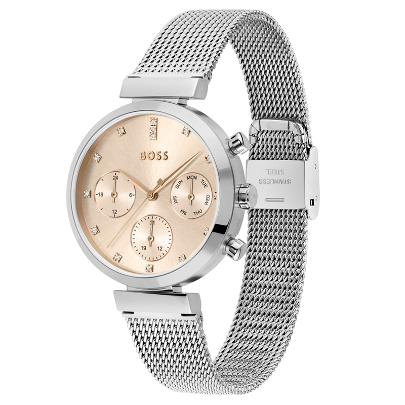 Hugo Boss BOSS Flawless Rosé-coloured Women's Watch 2002-HB1502625-zoom-