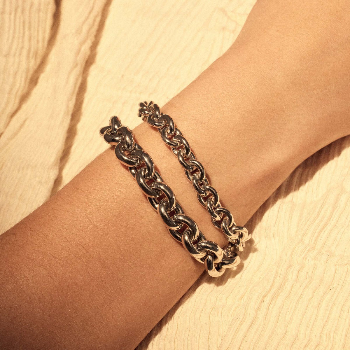 Parte Di Me Bibbiena Poppi Mila 925 Sterling Silver Link Bracelet PDM32125