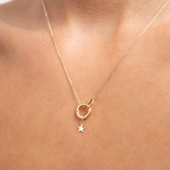 Isabel Bernard Le Marais Star 14 karat gold charm IB350058