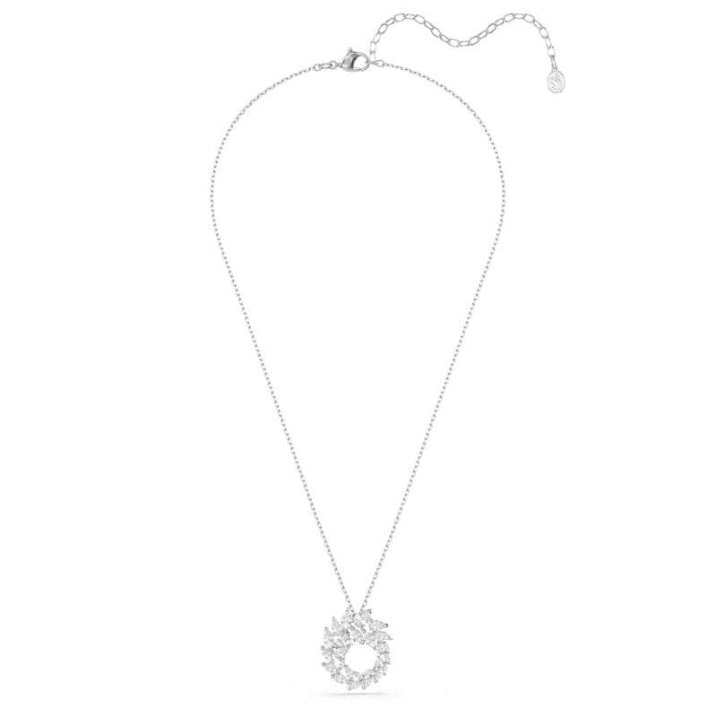 Swarovski Collier Mesmera Glam argenté avec pendentif rond 5759837-zoom-