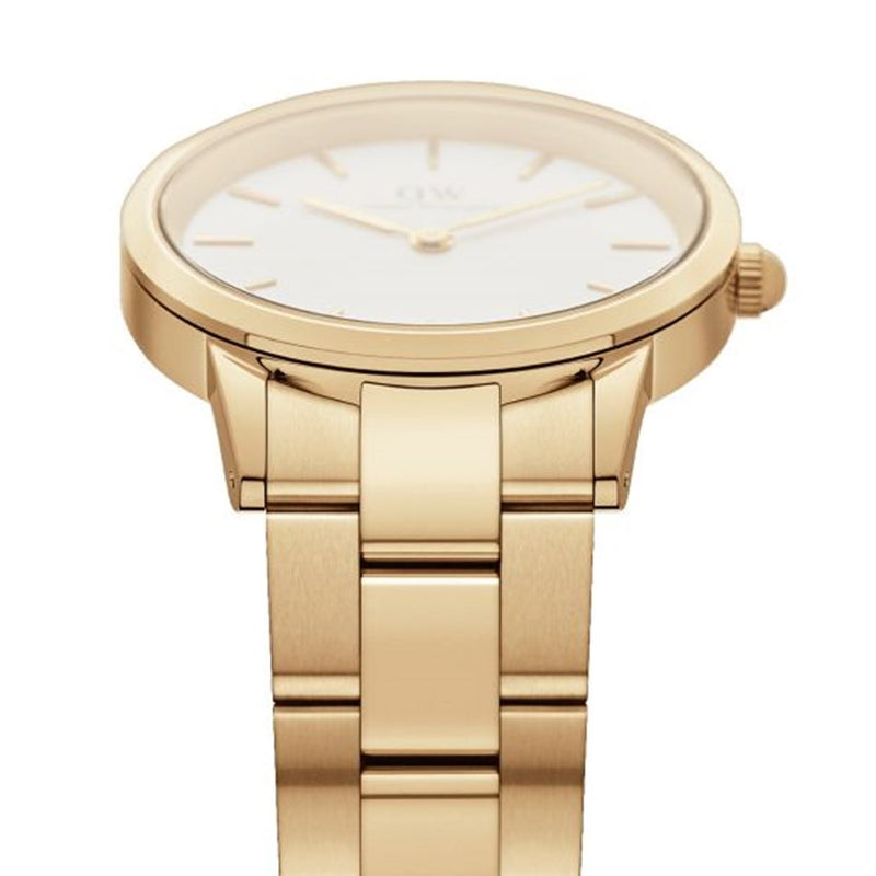 Daniel Wellington Iconic Link Gold montre femme DW0010-zoom-