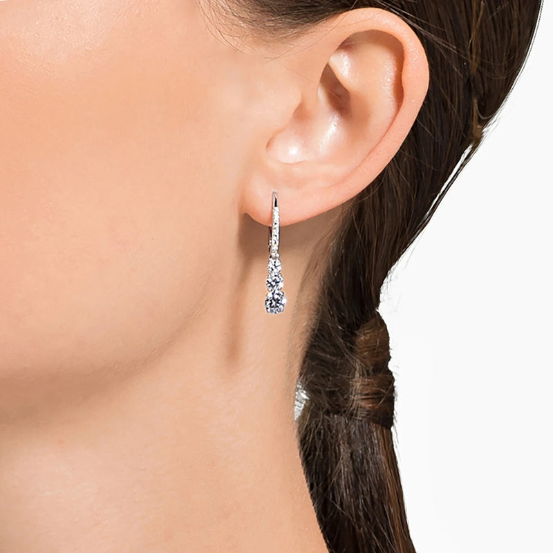 Swarovski Attract Boucles d'oreilles Argent 5416155-zoom-