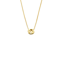 Isabel Bernard Étoiles d’Or Cancer 14 Carat Gold Venetian Necklace With Horoscope IB340181