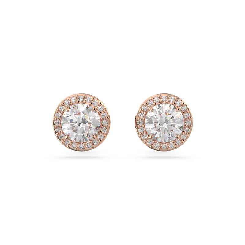 Swarovski Constella Boucles d'oreilles Or rose 5636275-zoom-