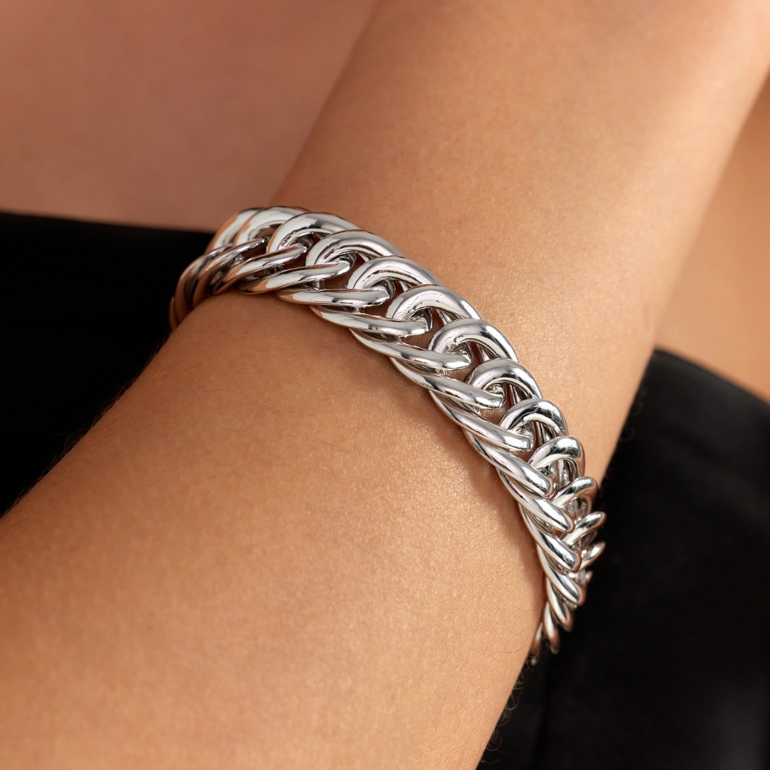 Parte Di Me Bibbiena Poppi Viva 925 Sterling Silver Link Bracelet PDM32147