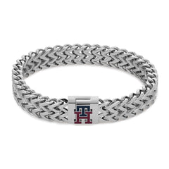 Tommy Hilfiger Monogram Silver Bracelet TJ2790462