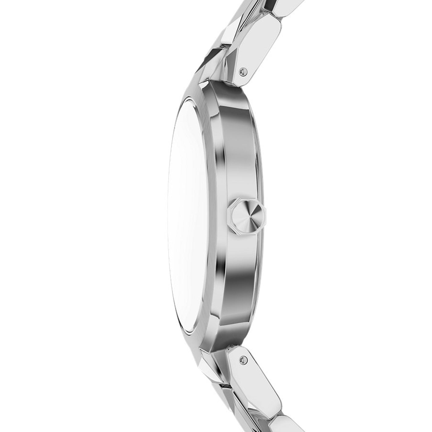 Armani Exchange Audora Round Silver Dial Watch AX4405