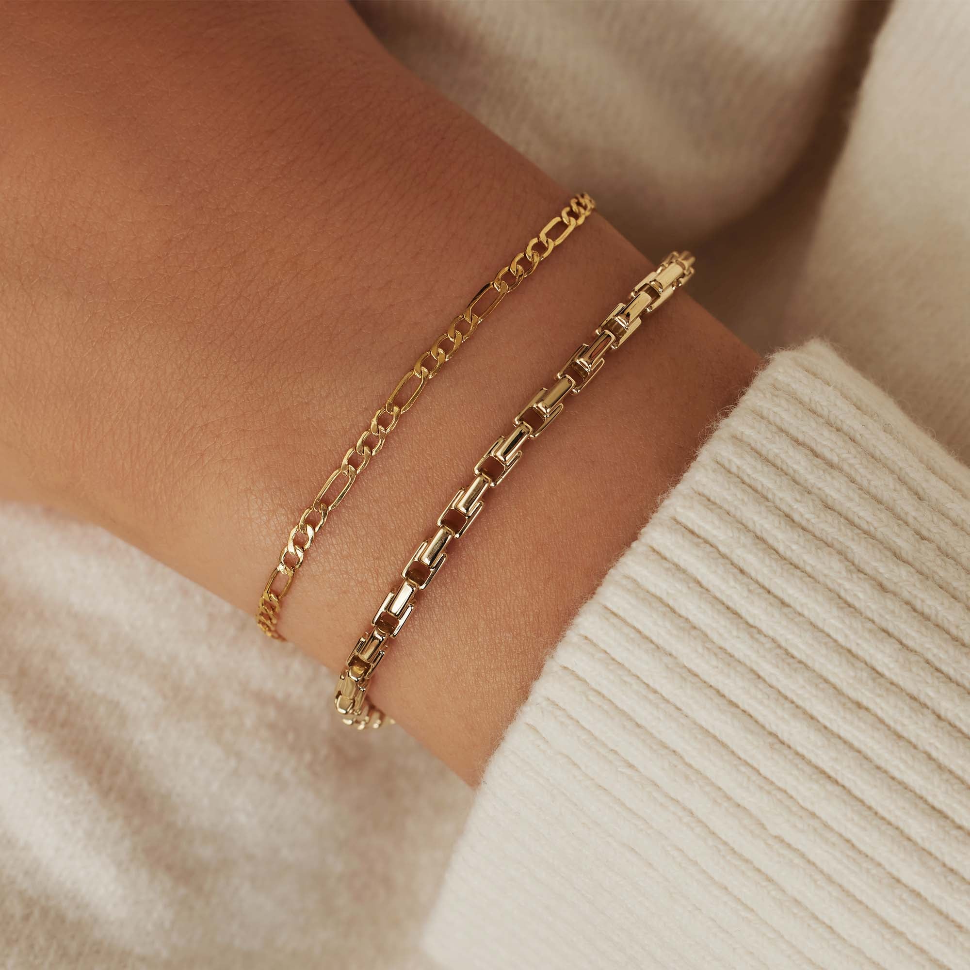 Isabel Bernard Aidee Gigi 14 Carat Golden Bracelet IB320086
