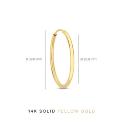 Isabel Bernard Cadeau d'Isabel 14 Carat Golden Earrings set IB90075