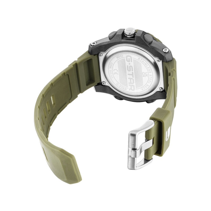 G-STAR Ops01 Montre Homme Ana-Digi Gris Olive GSW.502.03-zoom-