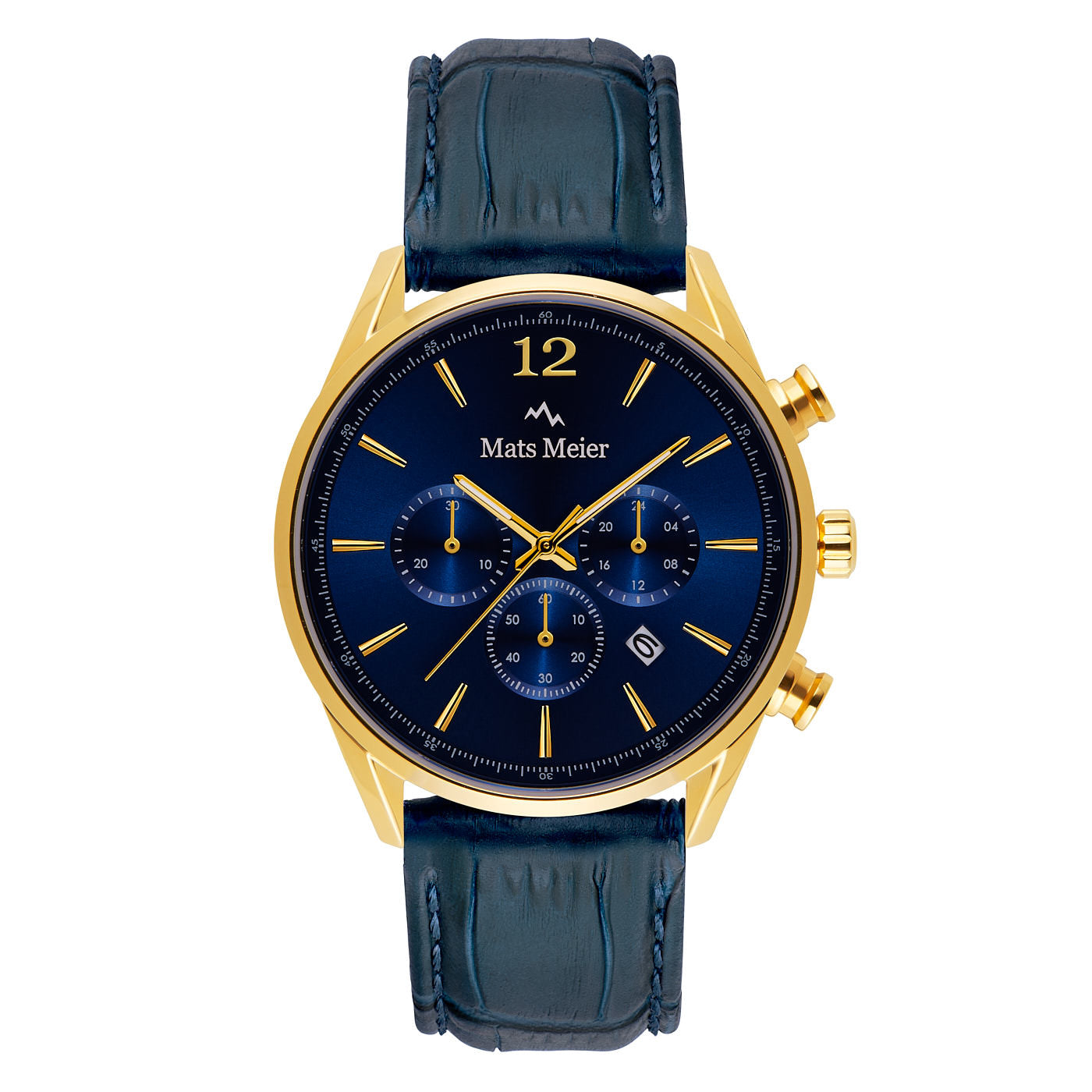 Mats Meier Grand Cornier Chrono Blue Watch MM00123