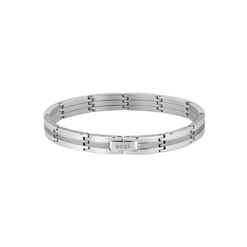 Hugo Boss Acier Inoxydable Argenté Homme Bracelet Chaîne HBJ1580803-zoom-