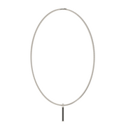 Guess Eclipse Noir Silver Necklace JUMN05098JWSTT-U