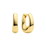 Sif Jakobs Gold Plated Borsa Pianura Piccolo Earrings SJ-E2620-YG
