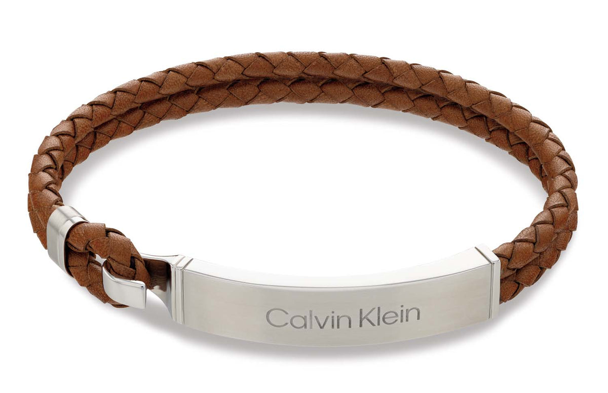 Calvin Klein Leather Bracelet 2002-CJ35000405