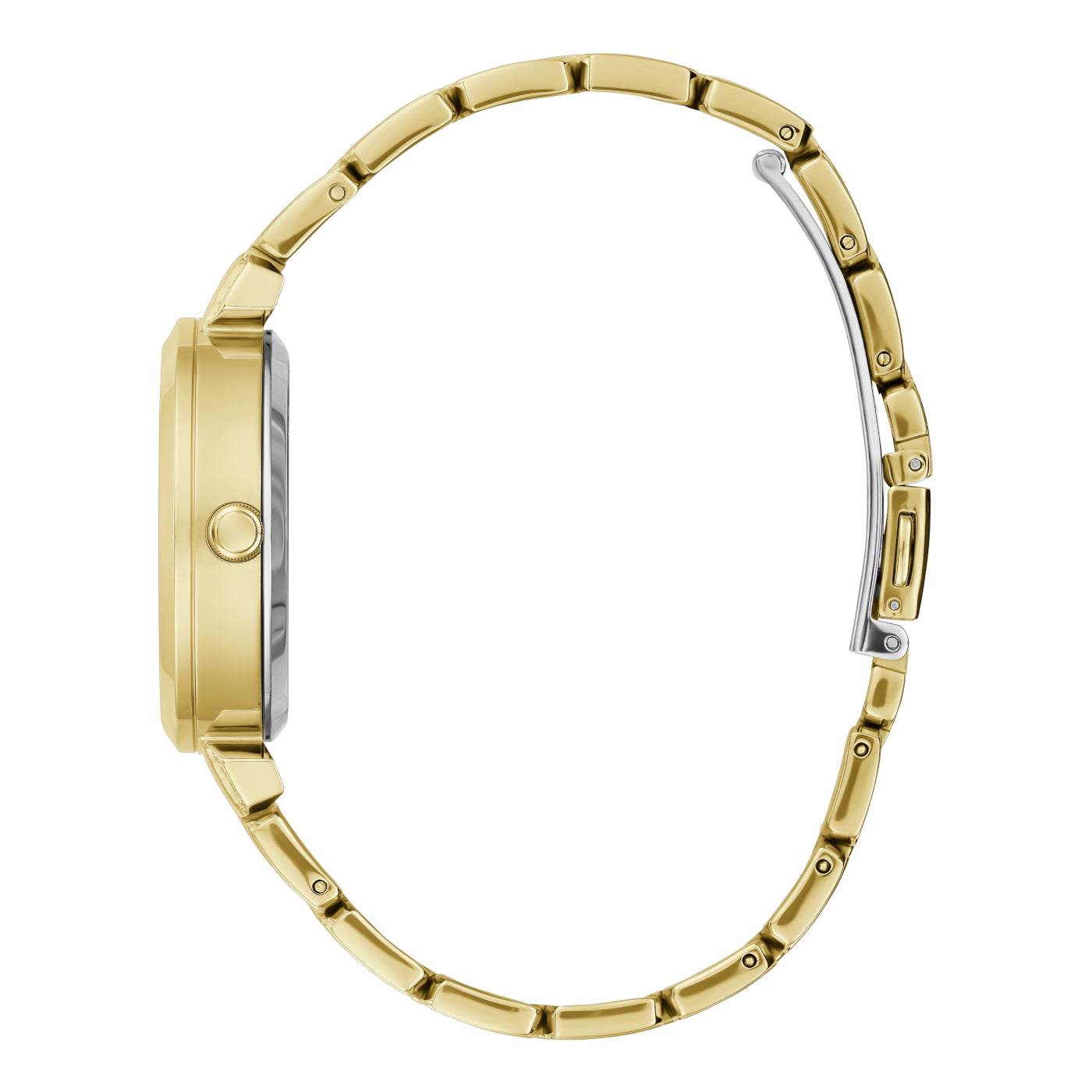 GUESS Crystal Clear Gold Watch GW0470L2