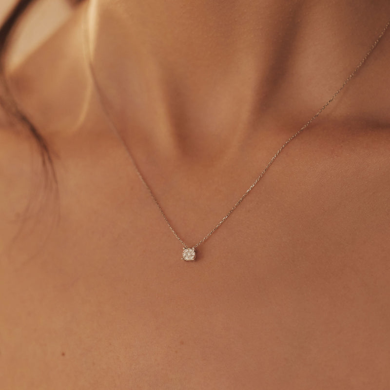 Isabel Bernard De la Paix Collier Or blanc IBD350009-zoom-