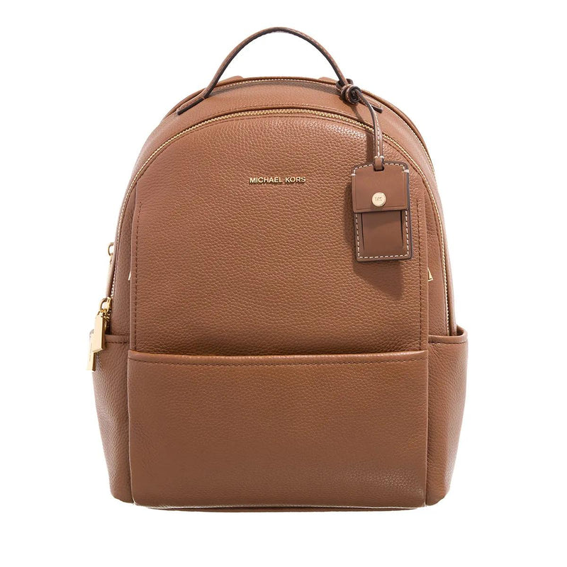 Michael Kors Sable Brown Leather Backpack 2001-A0542947-zoom-