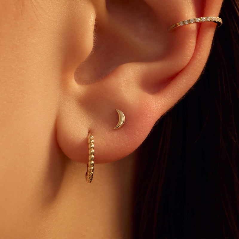 Beloro Jewels Della Spiga Boucles d'oreilles Or 9 carats BO360095-zoom-