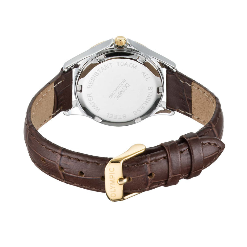 Olympic Robin Zilverkleurig Dames Horloge 2002-OL72DSL048B-zoom-