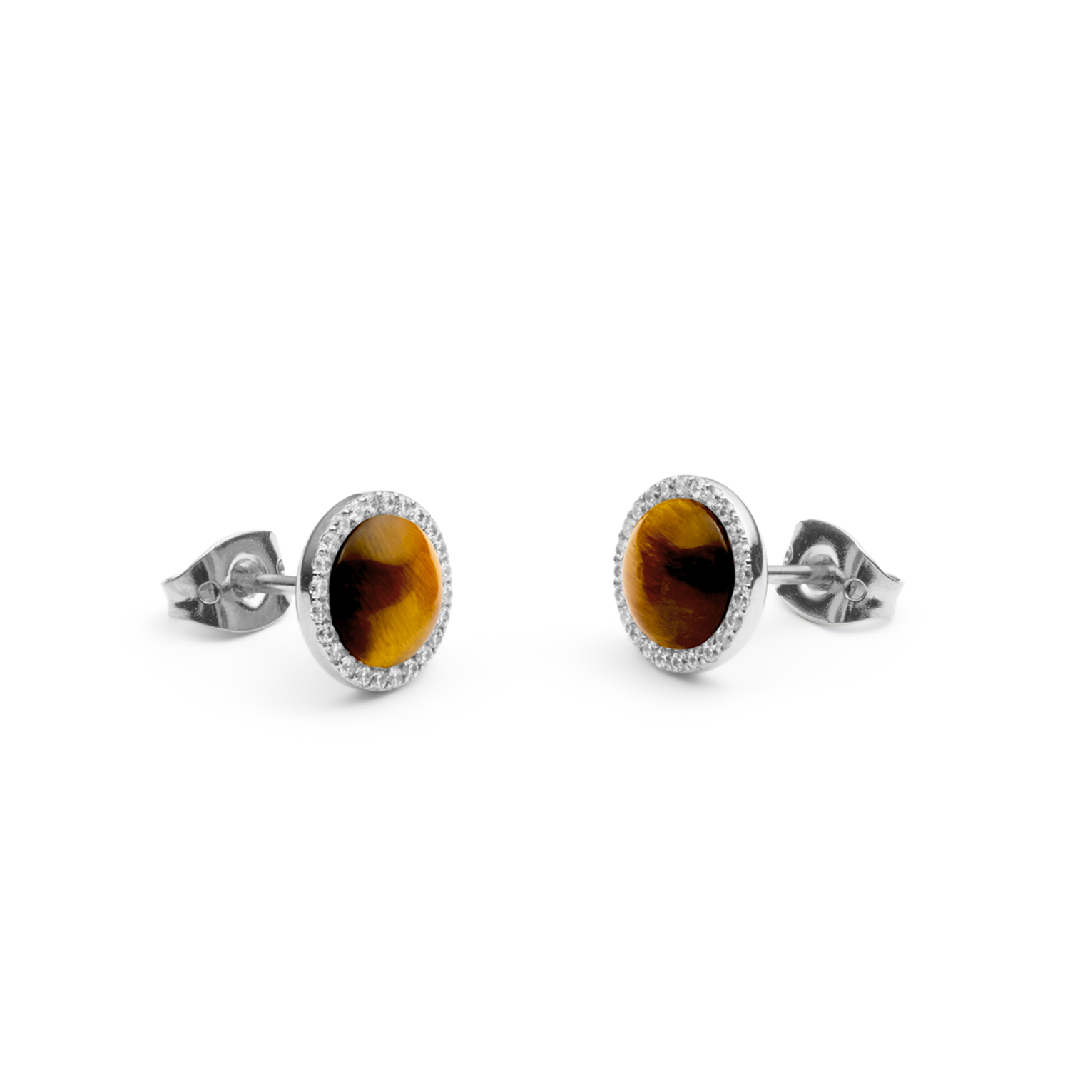 Daniel Wellington Audrey Tiger Eye Earrings DW00401421