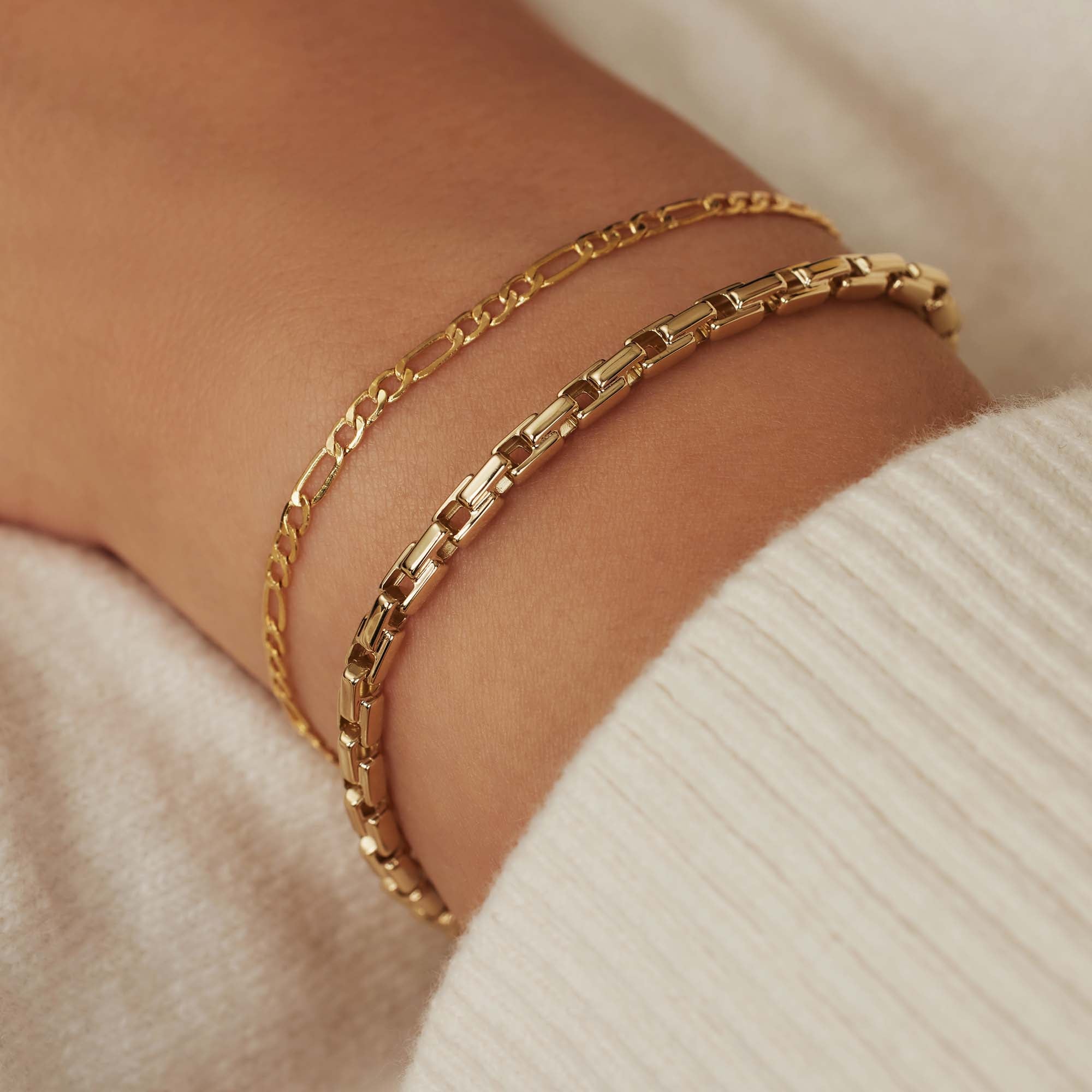 Isabel Bernard Aidee Gigi 14 Carat Golden Bracelet IB320086