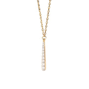P D Paola New Essentials Collier New Essentials en argent sterling 925 plaqué or CO01-973-U