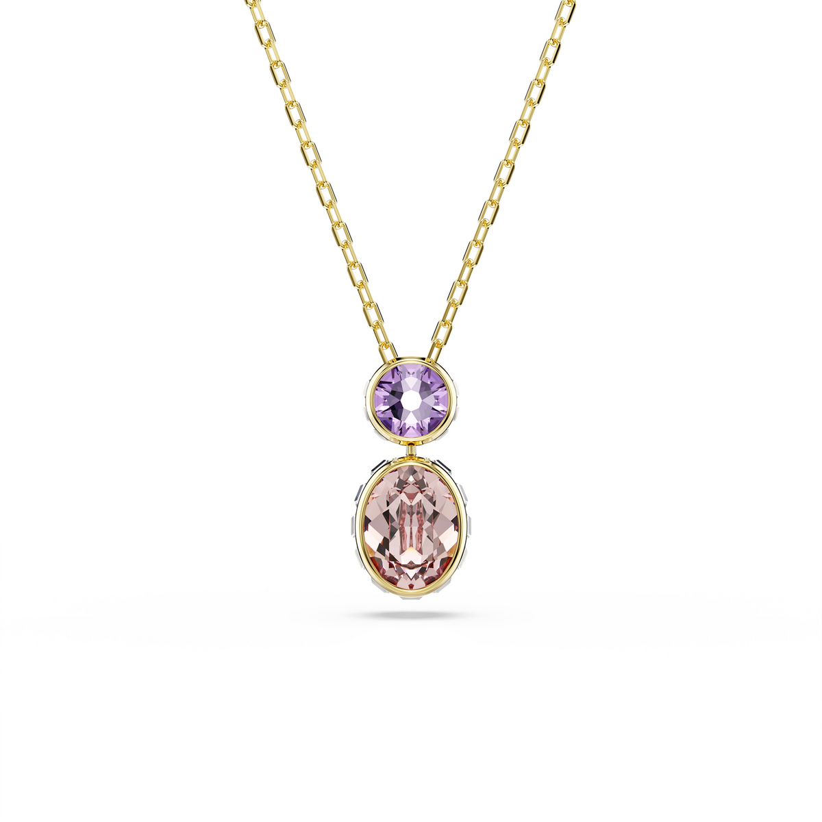 Swarovski Chroma Gold Plated Necklace 5741586