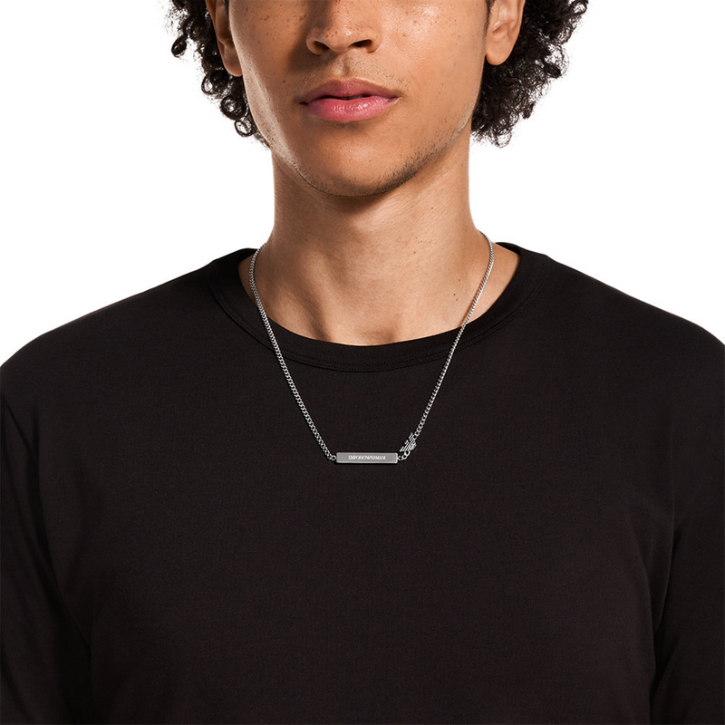 Emporio Armani Stainless Steel Men's Necklace EGS3309040-zoom-