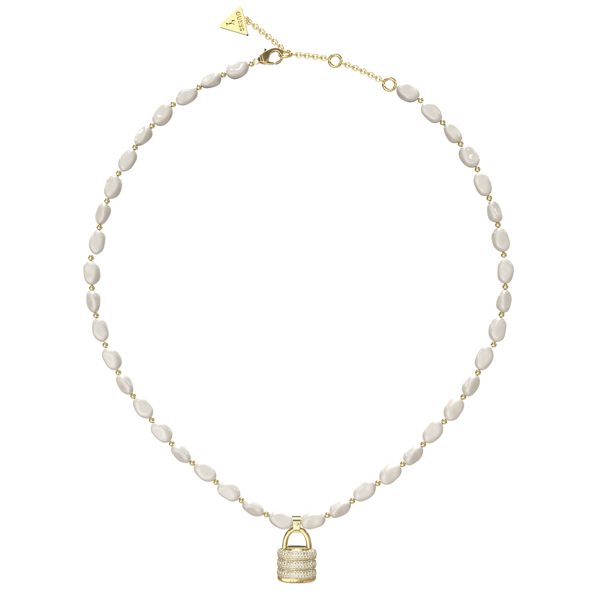 Guess Guess My Secret Gold Necklace JUBN05405JWYGT-U