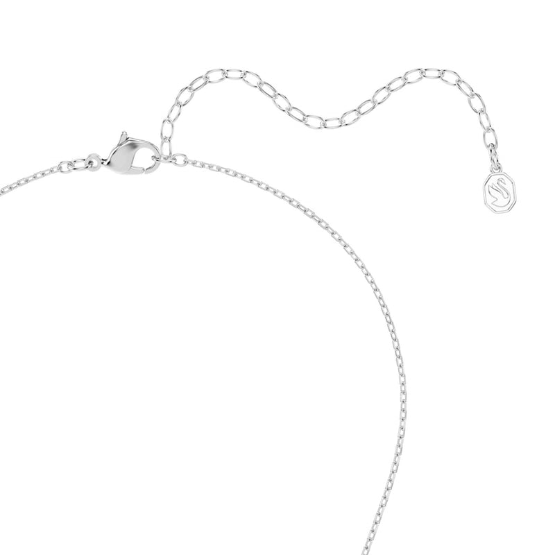 Swarovski Collier Mesmera Glam argenté avec pendentif rond 5759837-zoom-