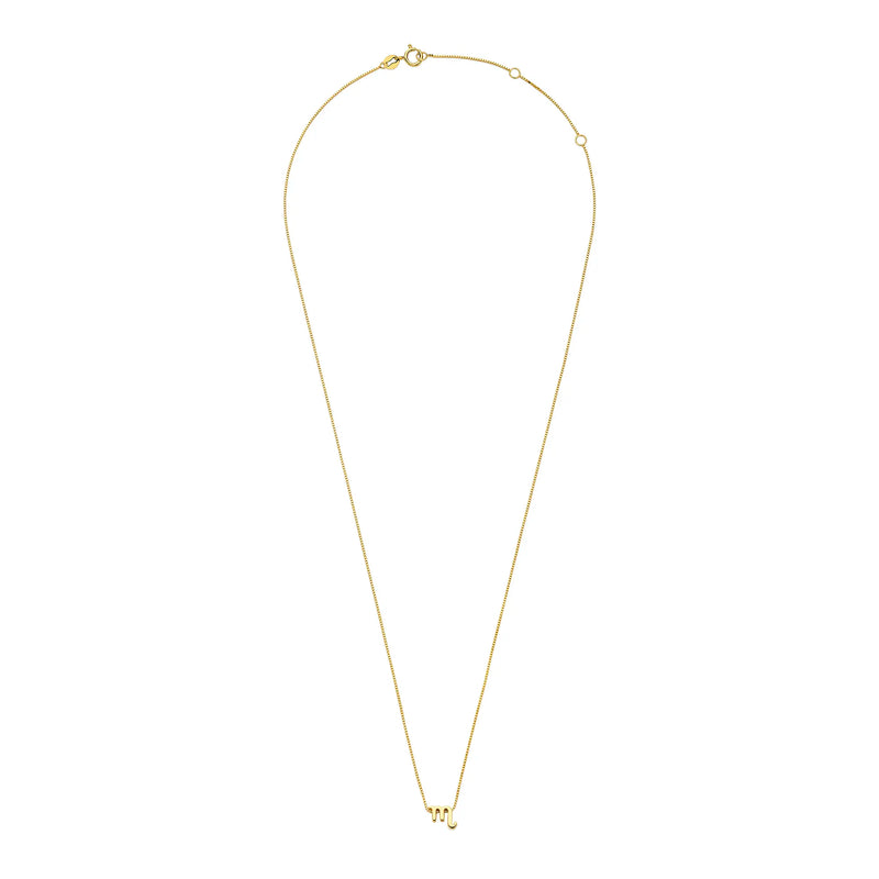Isabel Bernard Étoiles d’Or Scorpio 14 Carat Gold Venetian Necklace With Horoscope IB340185-zoom-