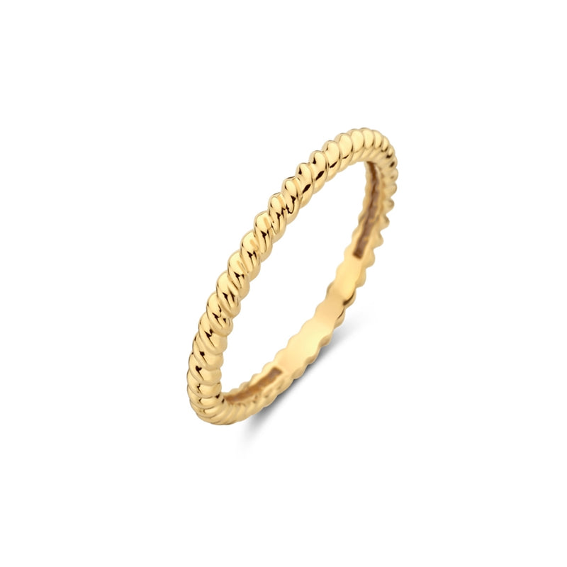 Blush 14 Karaat Gouden Ring 1118YGO/52 (Maat: 52)-zoom-