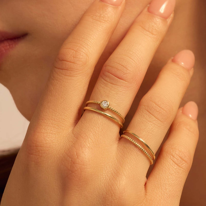 Beloro Jewels Bague Or 9 carats BO330044-56-zoom-