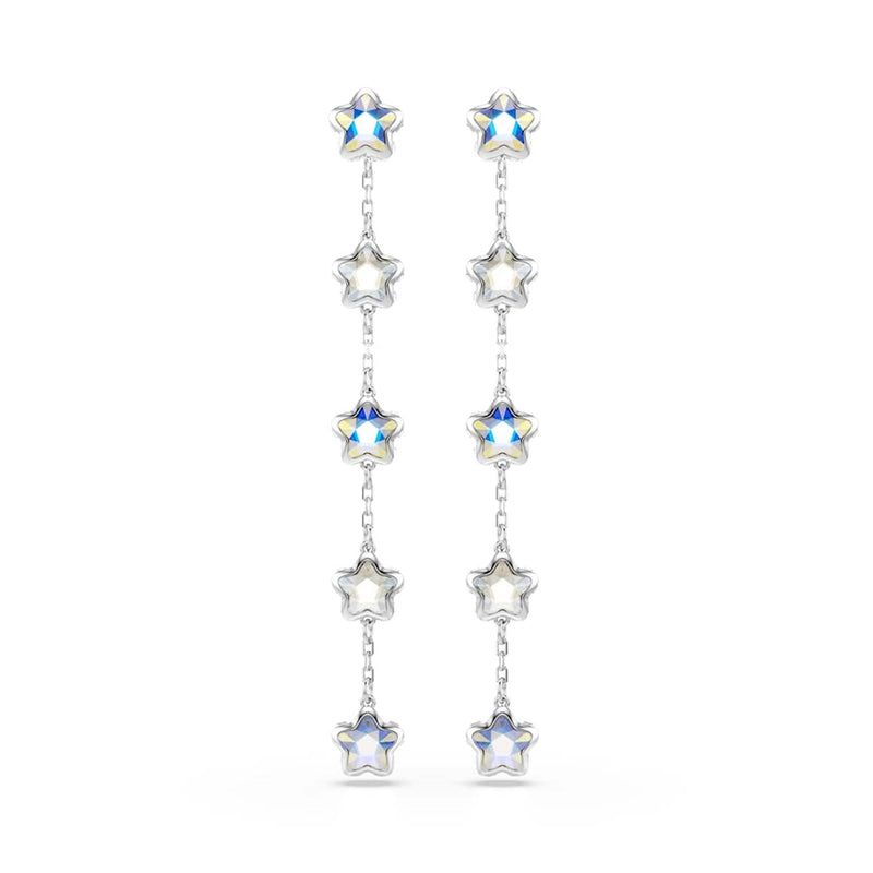 Swarovski Boucles d'oreilles Chroma Stars argentées 5754184-zoom-
