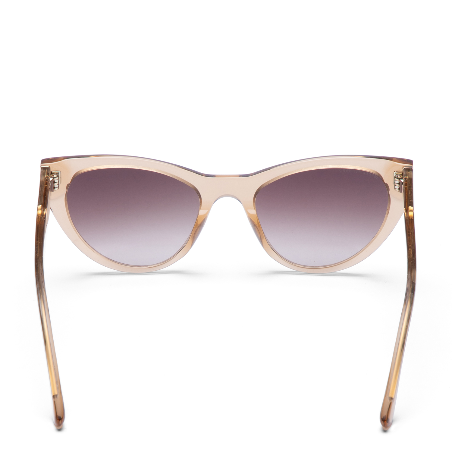 Isabel Bernard La Vilette Transparent Brown Sunglasses IB380011-13-14