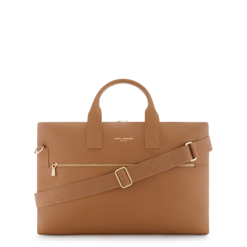 Isabel Bernard Honoré Sac à Main Marron IB25062-zoom-