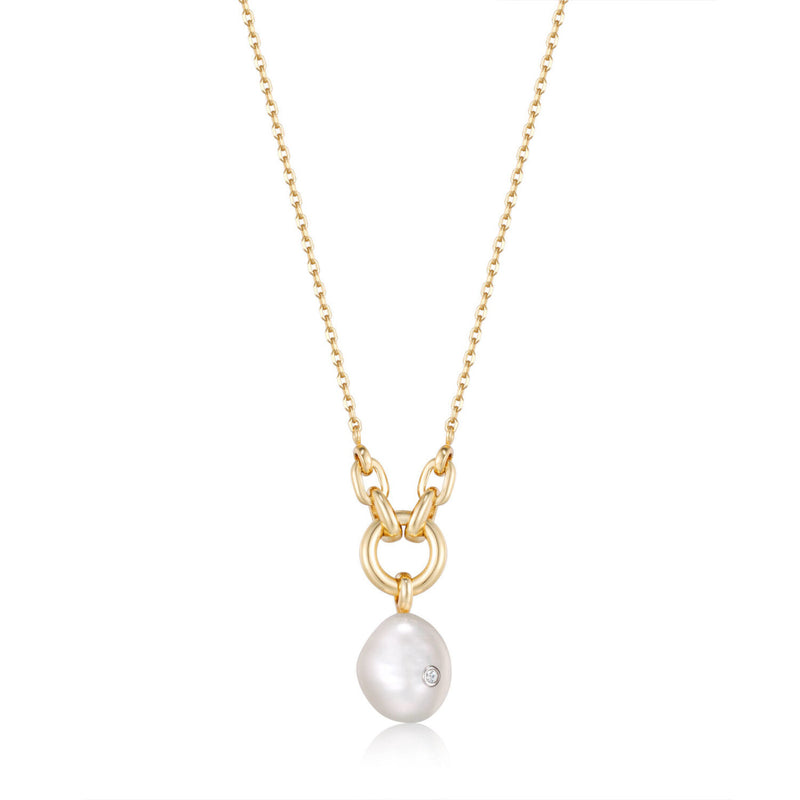 Ania Haie Pearl Power Collier Or AH-N043-03G-zoom-