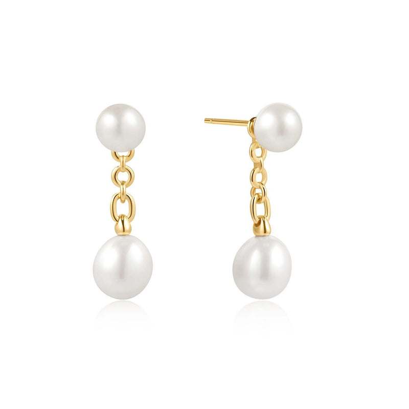 Ania Haie Chic Creator 925 Sterling Silver Drop earrings AH-E058-06G-zoom-