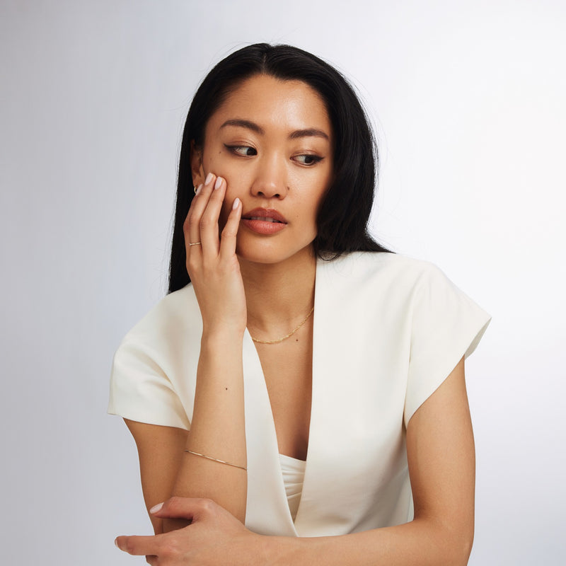 Isabel Bernard Rivoli Bracelet jonc Rivoli Méline en or 14 carats IB320141-zoom-